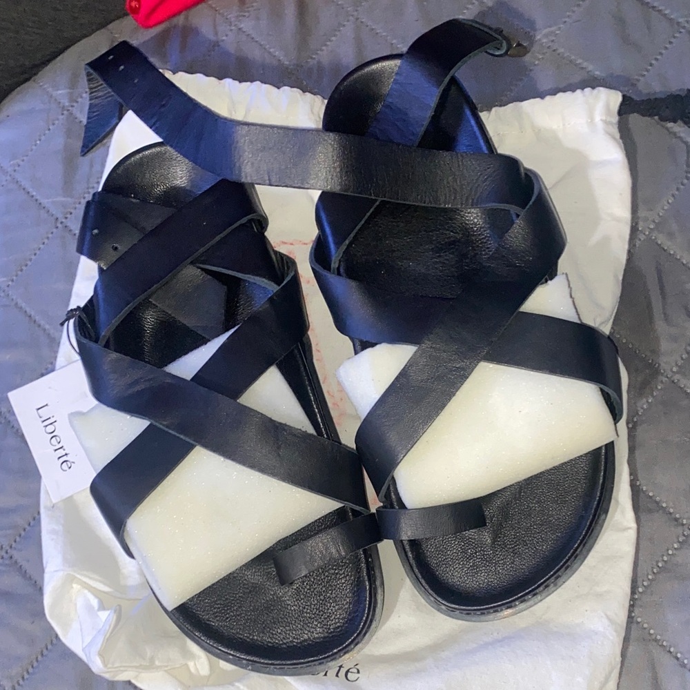 Liberte Black Women's Sandals